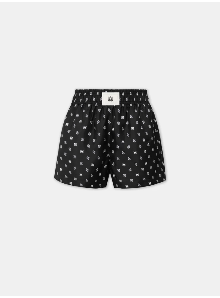 Amiri WOMEN - WOMEN'S MA PAISLEY BOXER SHORT - Black