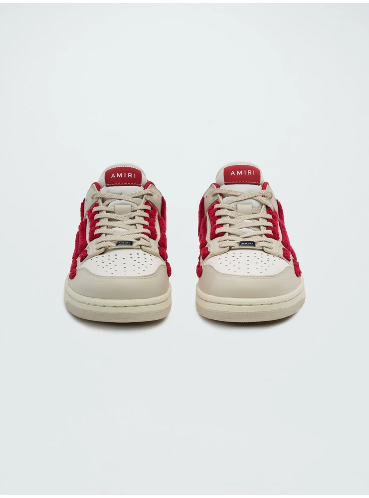 Amiri WOMEN - SKELTOP LOW - RED