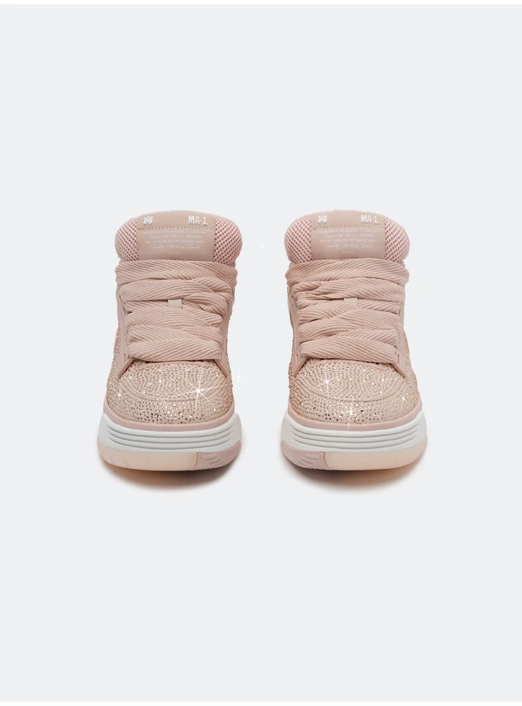 Amiri WOMEN - WOMEN'S CRYSTAL MA-1 - Pink