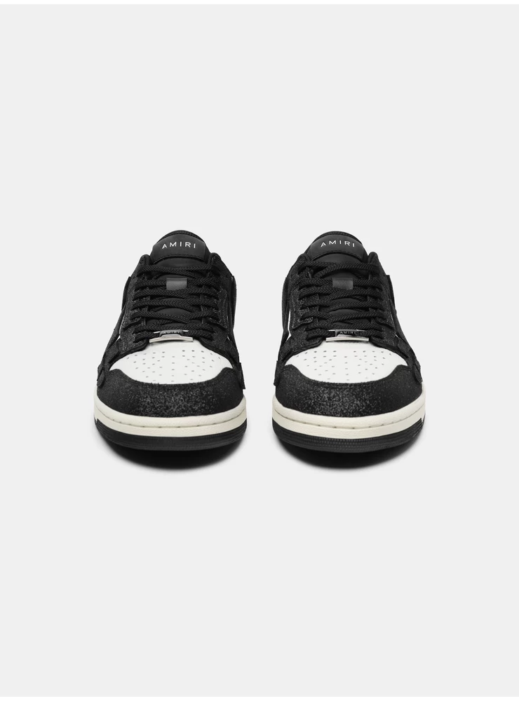 Amiri WOMEN - WOMEN'S SHIMMER SKEL-TOP LOW - Black