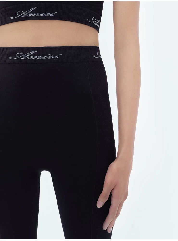 Amiri WOMEN - WOMEN'S SEAMLESS LEGGINGS - Black