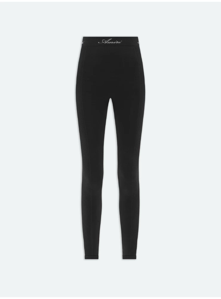 Amiri WOMEN - WOMEN'S SEAMLESS LEGGINGS - Black