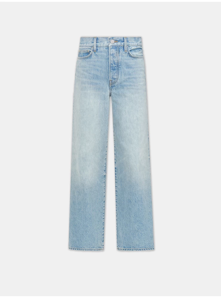 Amiri WOMEN - WOMEN'S WIDE STRAIGHT JEAN - True Blue