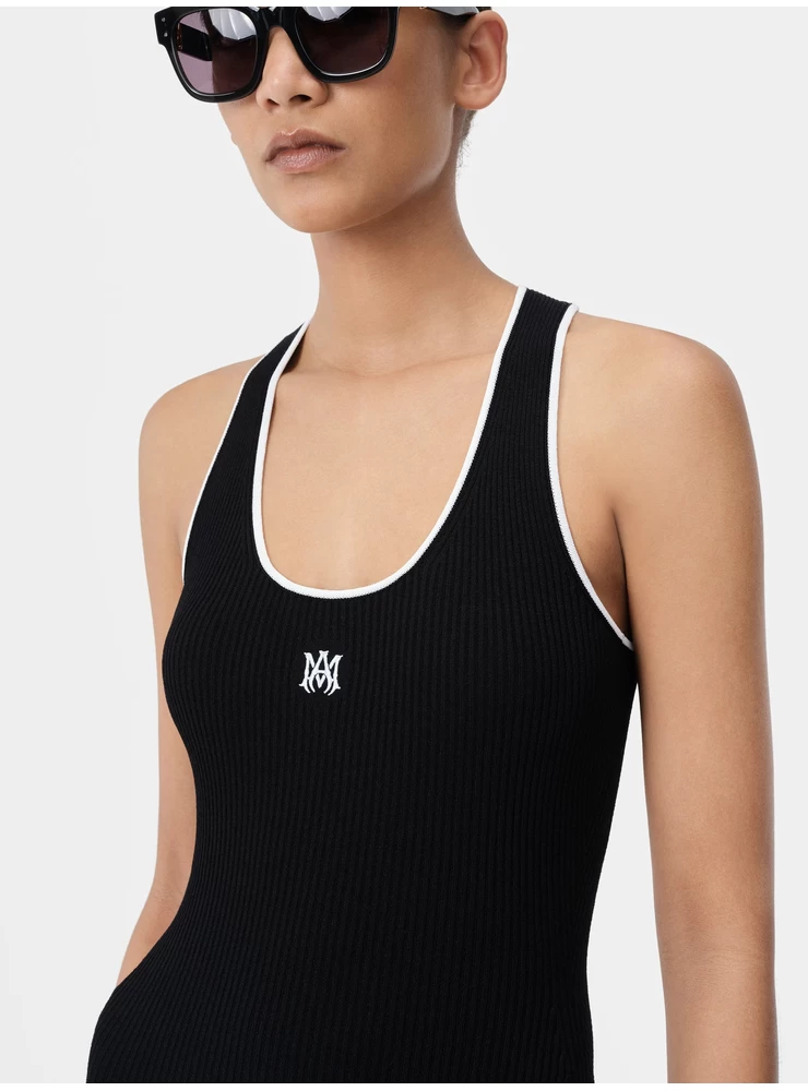 Amiri WOMEN - WOMEN'S MA MINI DRESS - Black