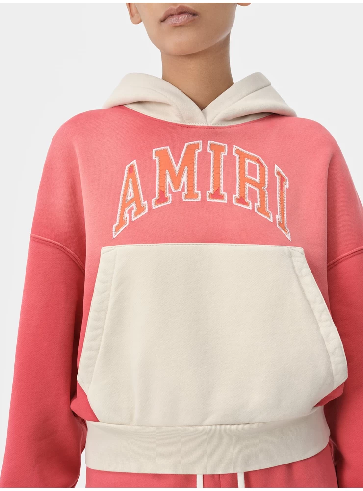 Amiri WOMEN - WOMEN'S AMIRI VINTAGE HOODIE - Flamingo Pink