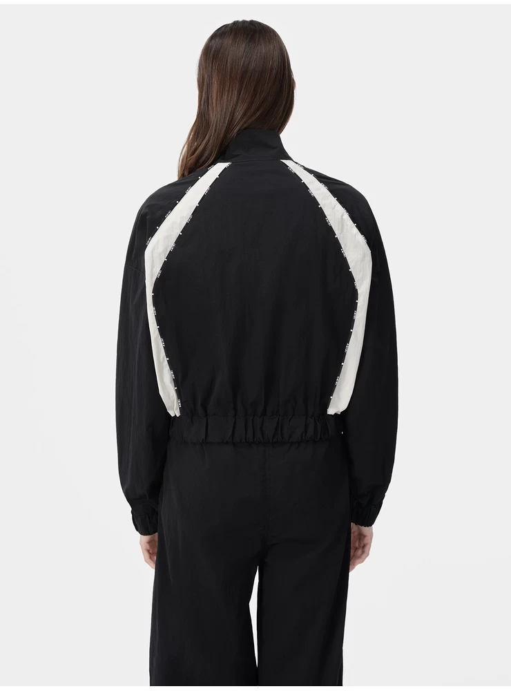 Amiri WOMEN - WOMEN'S RAGLAN MA TRACK JACKET - Black