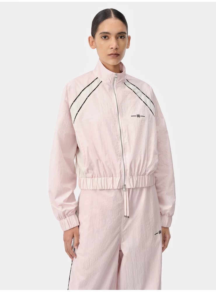 Amiri WOMEN - WOMEN'S RAGLAN MA TRACK JACKET - Rosewater