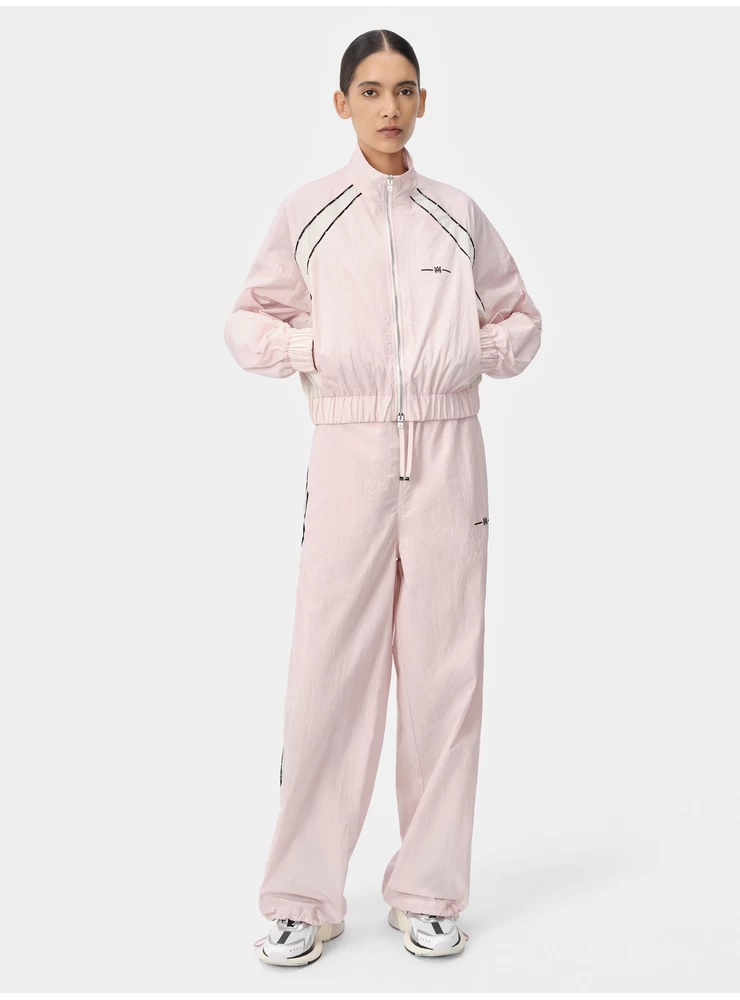 Amiri WOMEN - WOMEN'S RAGLAN MA TRACK JACKET - Rosewater