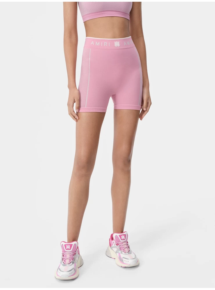Amiri WOMEN - WOMEN'S MA SEAMLESS SHORT - Flamingo Pink