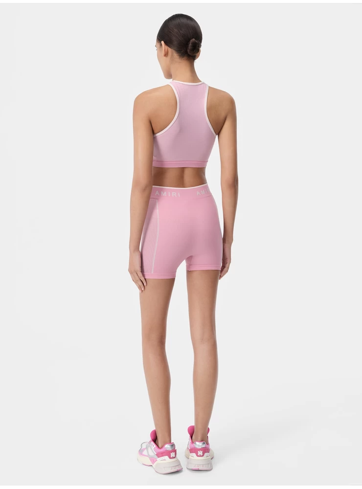 Amiri WOMEN - WOMEN'S MA SEAMLESS SHORT - Flamingo Pink