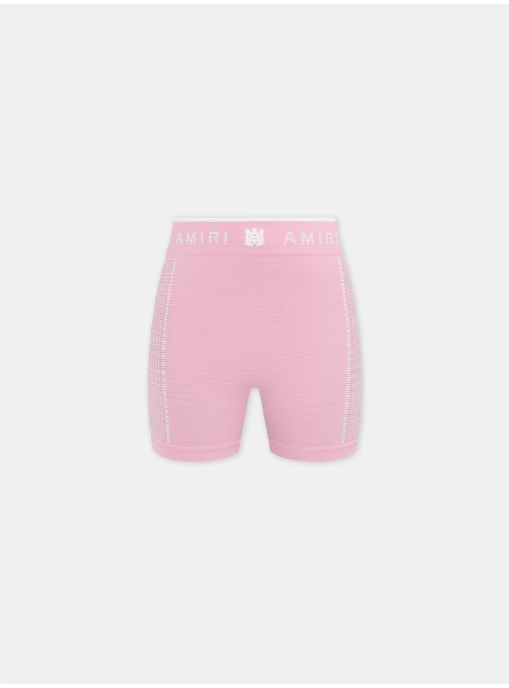Amiri WOMEN - WOMEN'S MA SEAMLESS SHORT - Flamingo Pink